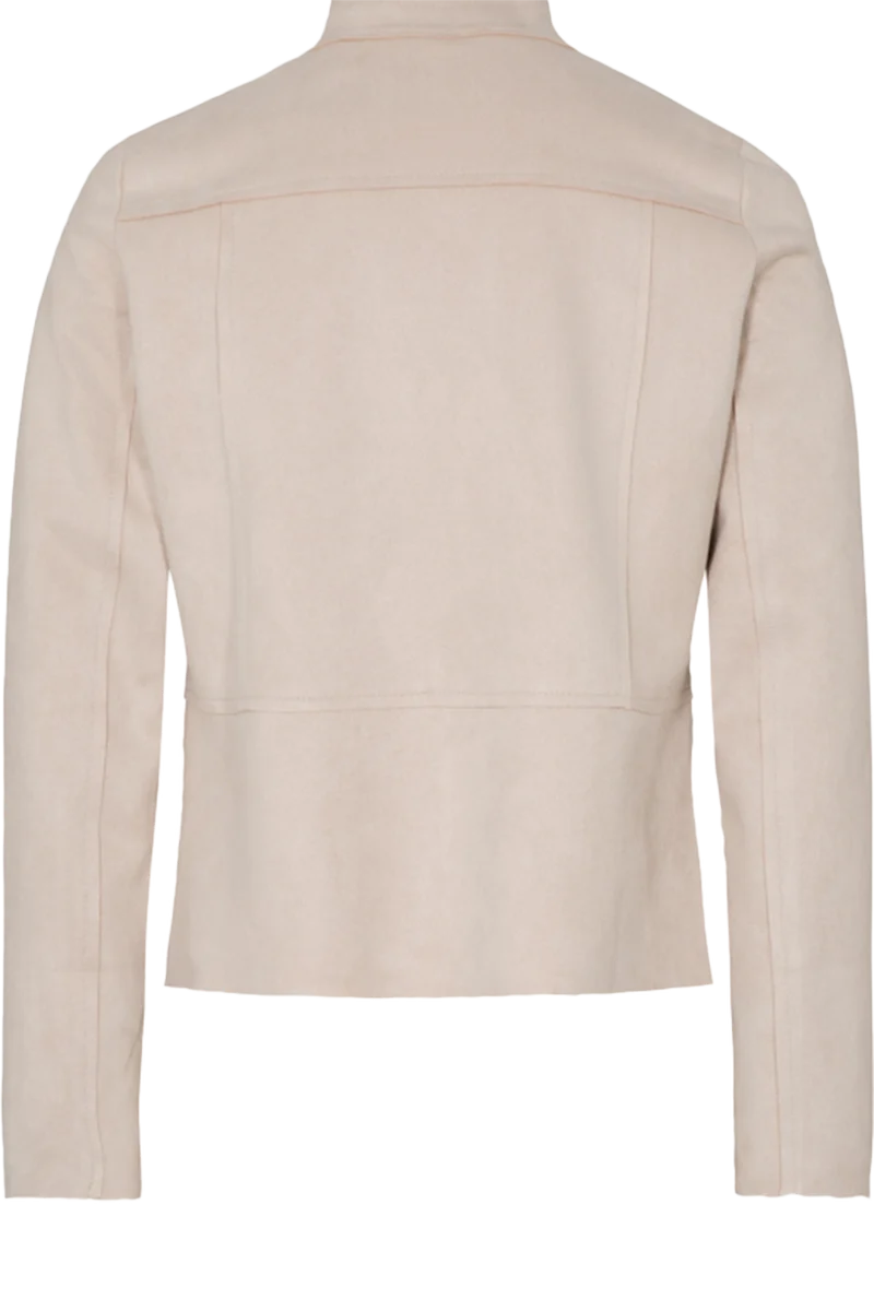 Damen Trachtenjacke in Samtoptik - beige