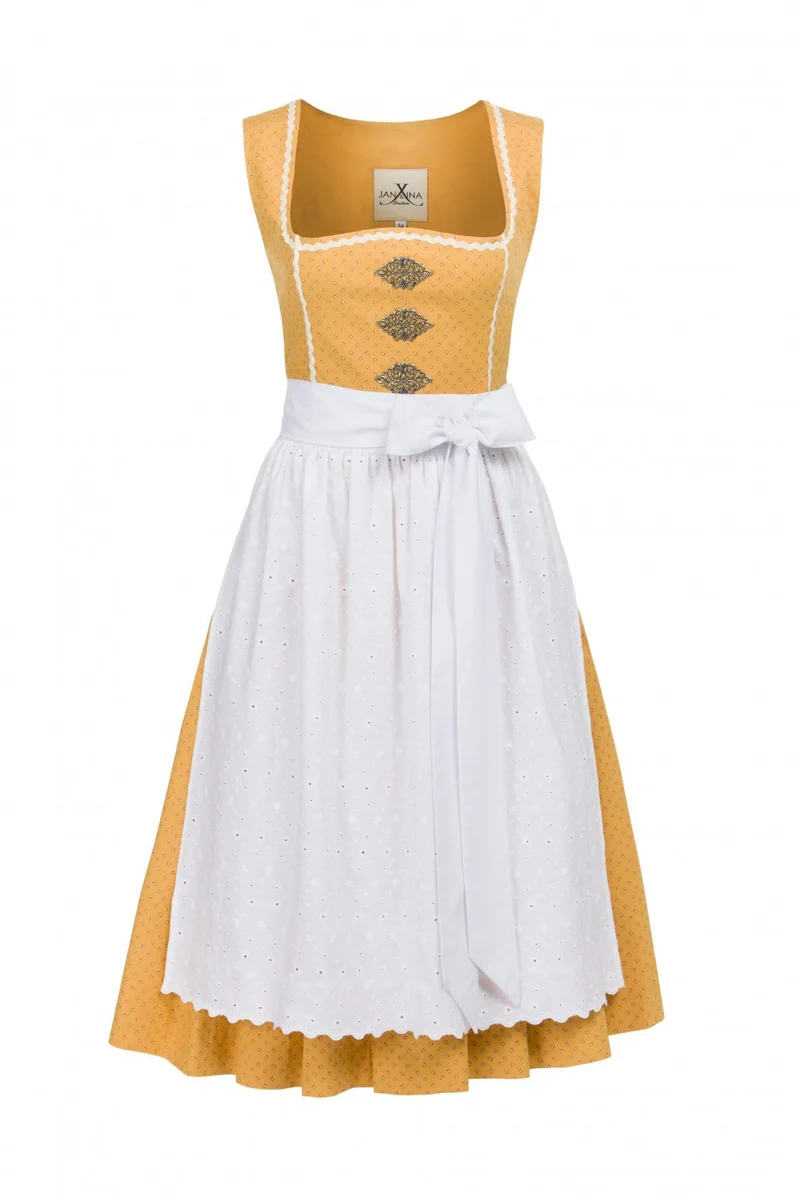 BW DIRNDL VINTAGE FLOWERS OCKER