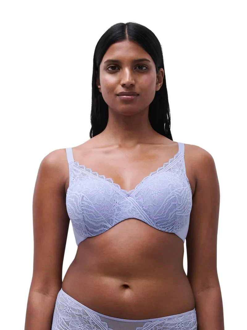 Chantelle EasyFeel - Floral Touch Covering Memory Bra Thistle