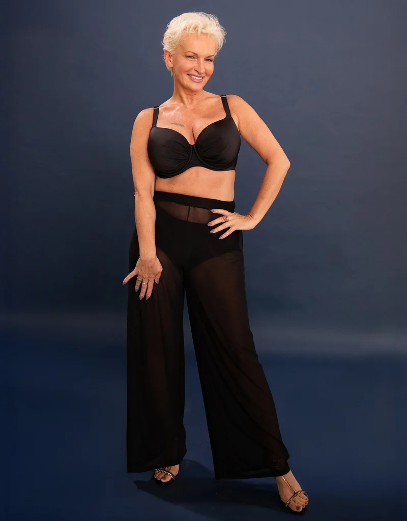 Hose Sheer Transparent Black
