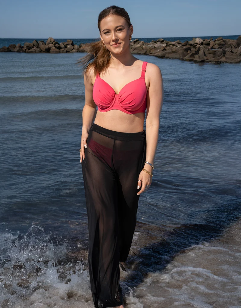 Hose Sheer Transparent Black