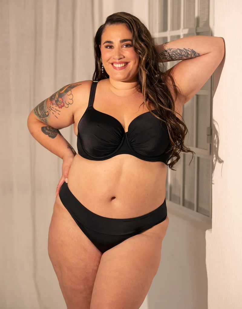 Schalen-Bikini-Top Valencia Chic Black