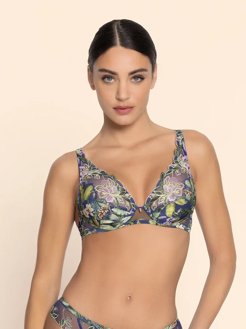 Lise Charmel - Bain De Nature Glam Push-Up-BH Grün Parmes