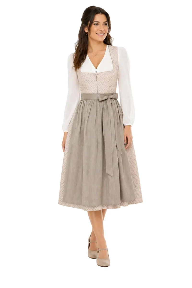 Dirndlbluse aus Organzastoff
