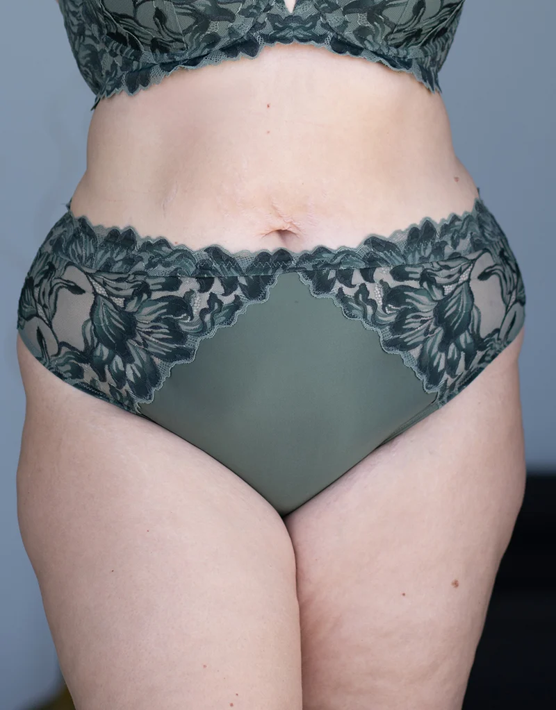 High-Panty Cha-Cha-Cha Olive