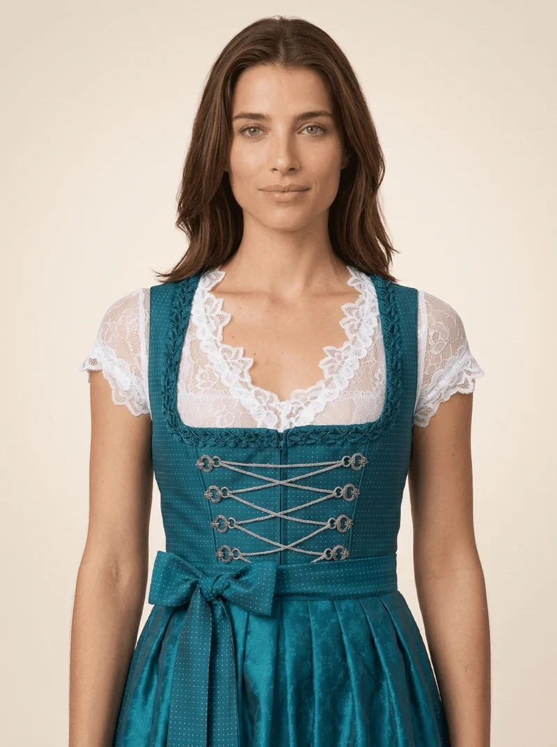 Dirndlbluse Alika weiß