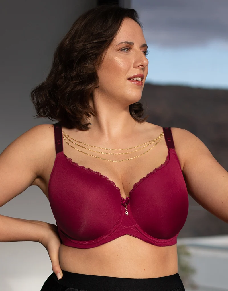 BH Pure Conscious Strappy Bordeaux
