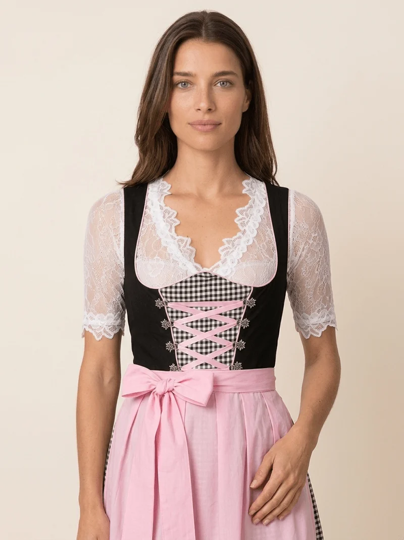 Dirndlbluse Valentina weiß