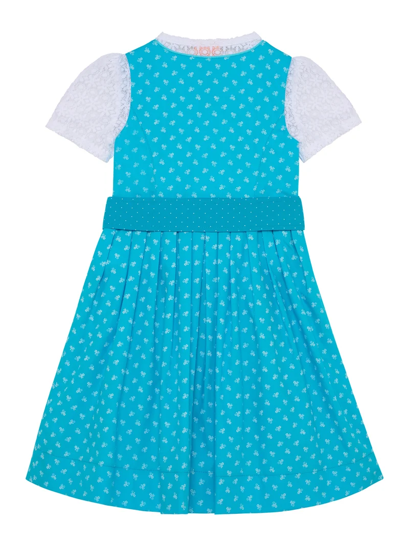 Kinderdirndl mit passender Spitzenbluse
