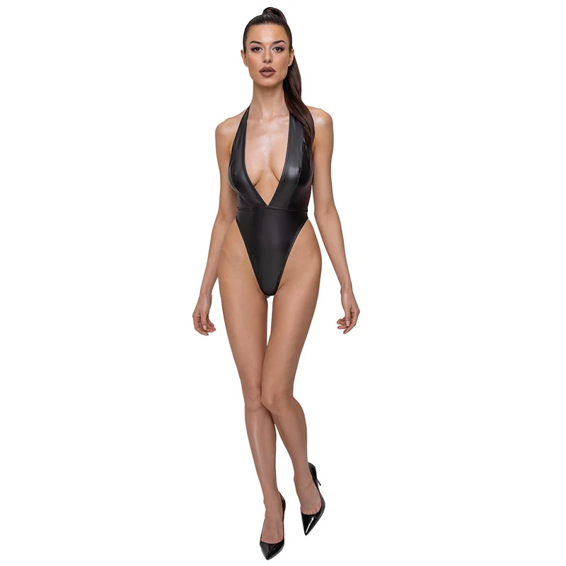 Sexy Stringbody im Mattlook S-XL mit tiefem Dekolleté "Hope"