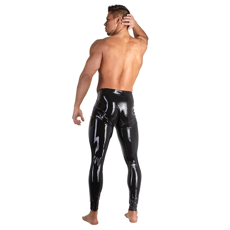 Latex Herren Leggings M - 2XL mit Showmaster-Funktion "Clifton"