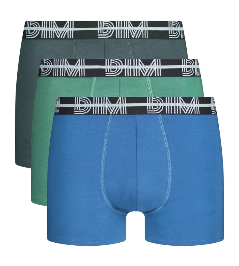 3er-Pack schwarze Boxershorts für Männer mit dynamischem Bund Powerful