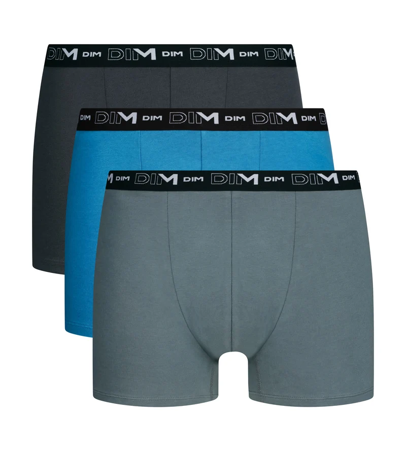 3er-Pack Boxershorts für Herren Bleu Elegant Dim Coton Stretch