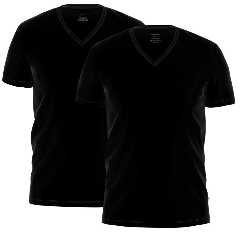 Seidensticker Herren - T-Shirt 1/2 Arm 2er Pack