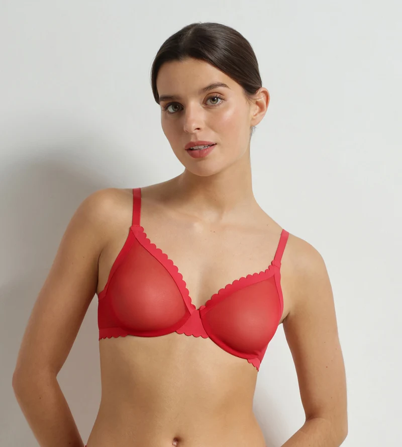 Halbschalen-BH aus Tüll Rouge Dim Body Touch Cheeky