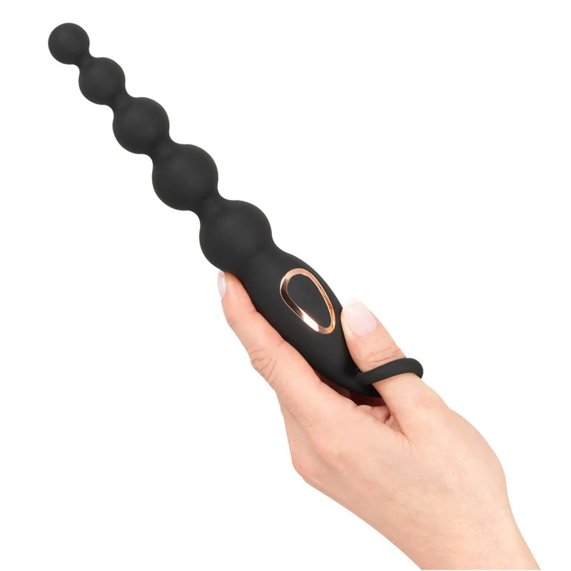 Anal-Vibrator im Kugeldesign mit 7 Vibrationsmodi, wasserdicht - 22,1 cm