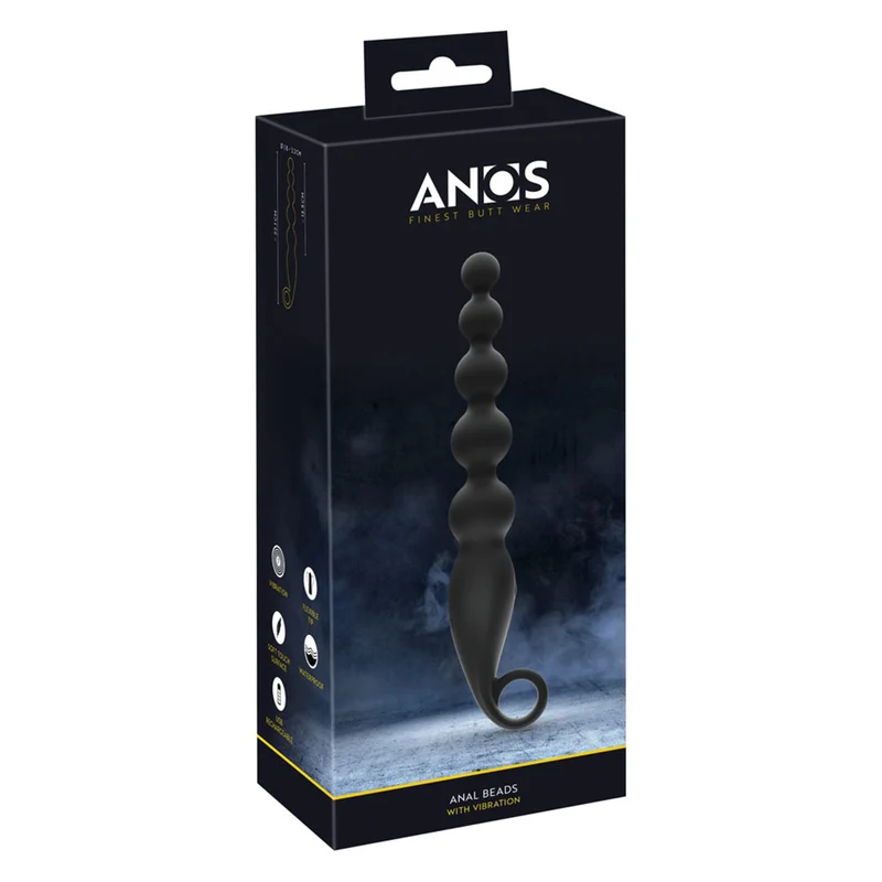 Anal-Vibrator im Kugeldesign mit 7 Vibrationsmodi, wasserdicht - 22,1 cm