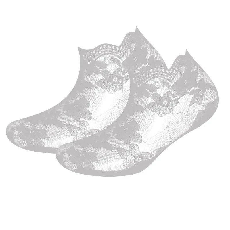Spitzensocken Weiß