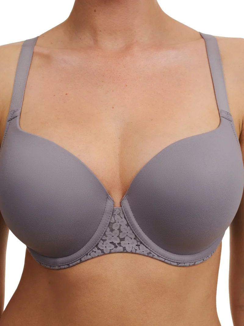 Chantelle Easyfeel - Norah T-Shirt-BH Lila Grau