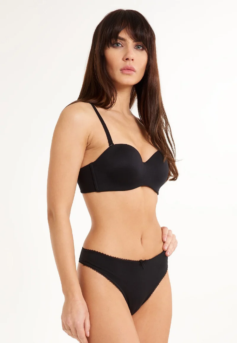 LingaDore 1501 BH Trägerlos Schwarz