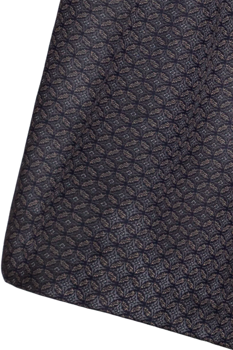 Dirndl lang mit schimmerndem Jacquard