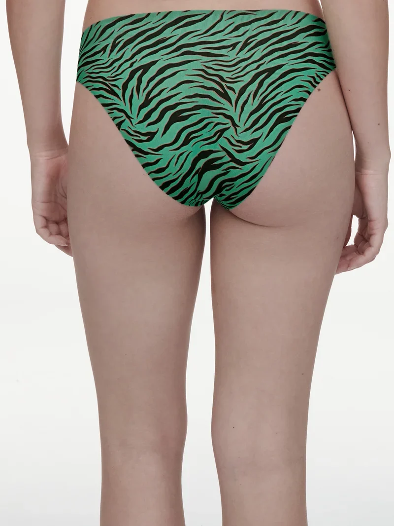 Chantelle – Pulpies Bikinihose Smaragdzebra