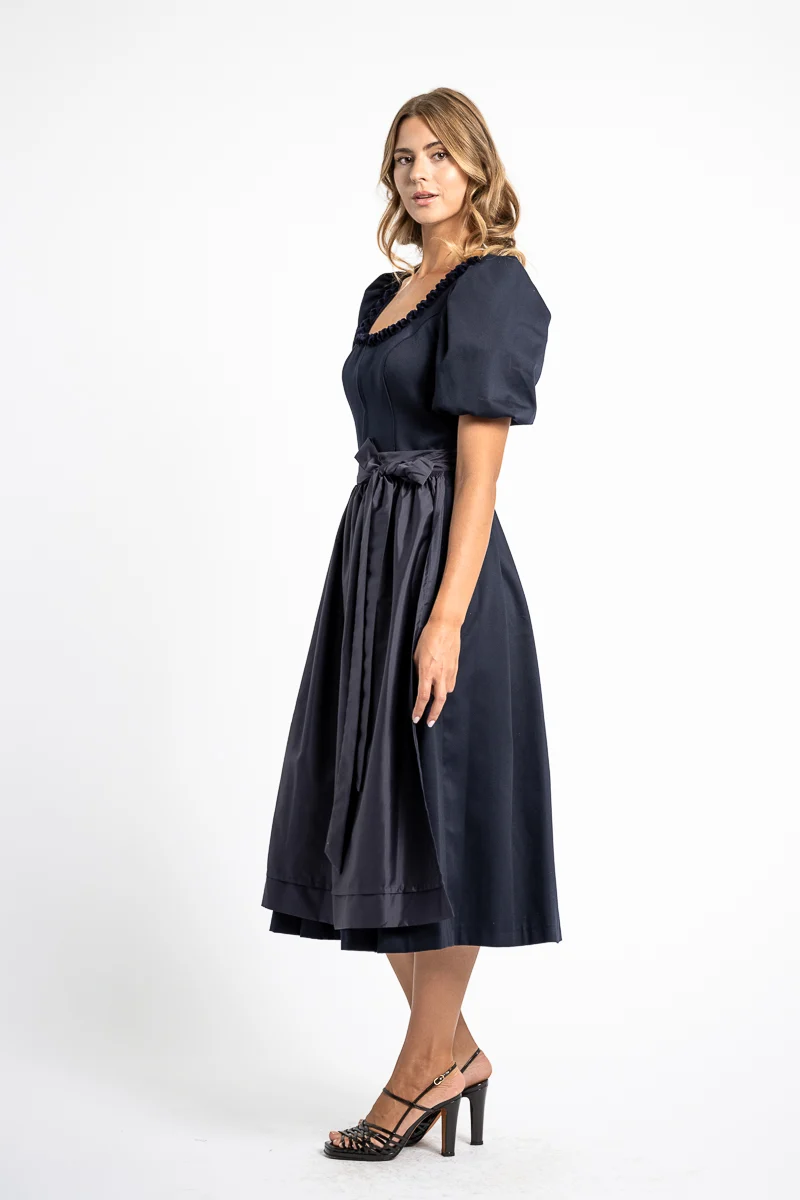 Wenger Ärmeldirndl Alma blau