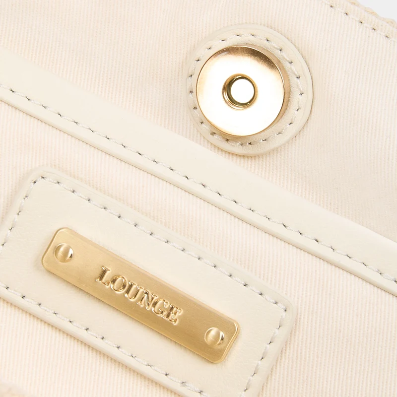 Clover Clutch - Crèmefarbe