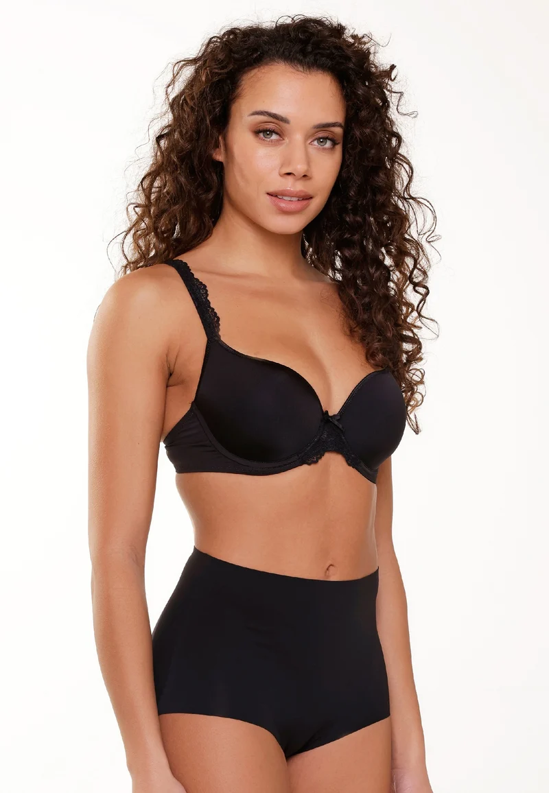 LingaDore 1400HWB-1 2er-Pack Taillenslips Schwarz