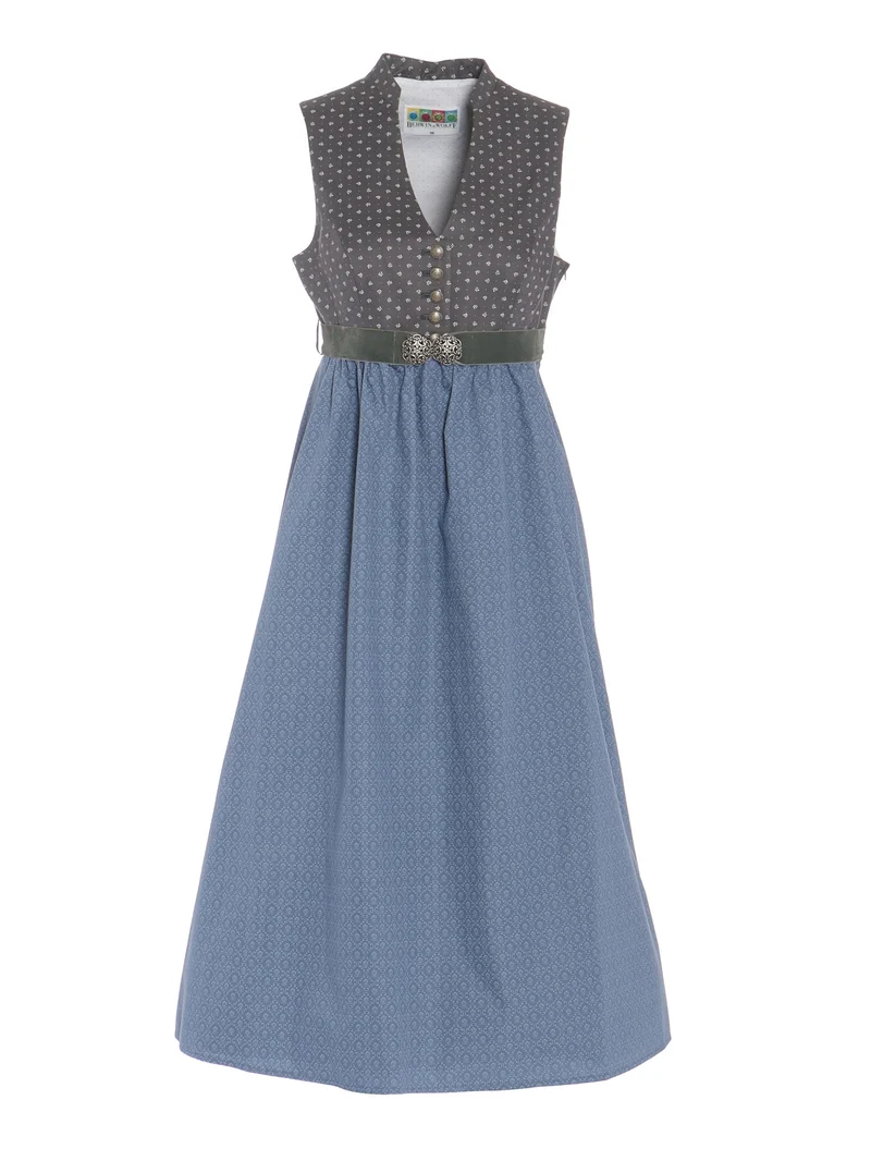 Baumwoll Umstandsdirndl mit Gürtel