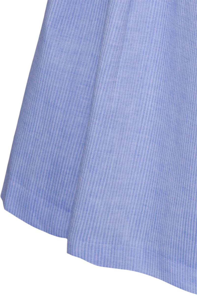 Langes Baumwolldirndl gestreift