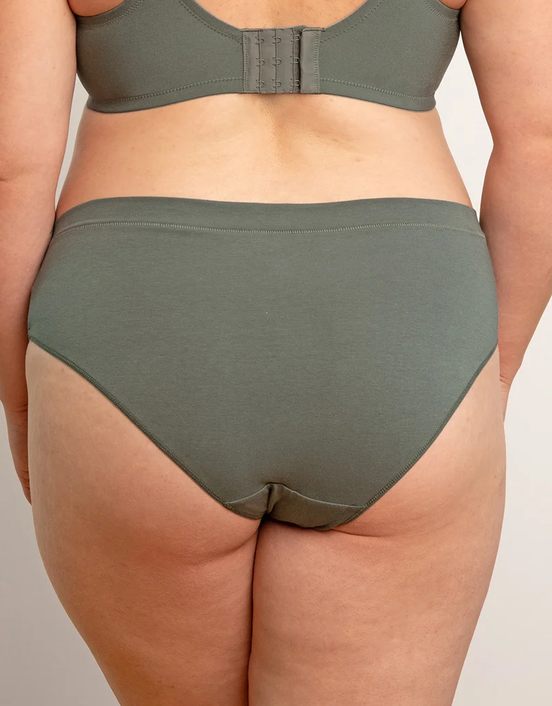 Panty Cotton Basic Olive