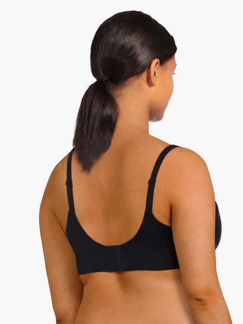 Chantelle Easyfeel – Norah sehr bedeckender Spacer-BH in Schwarz