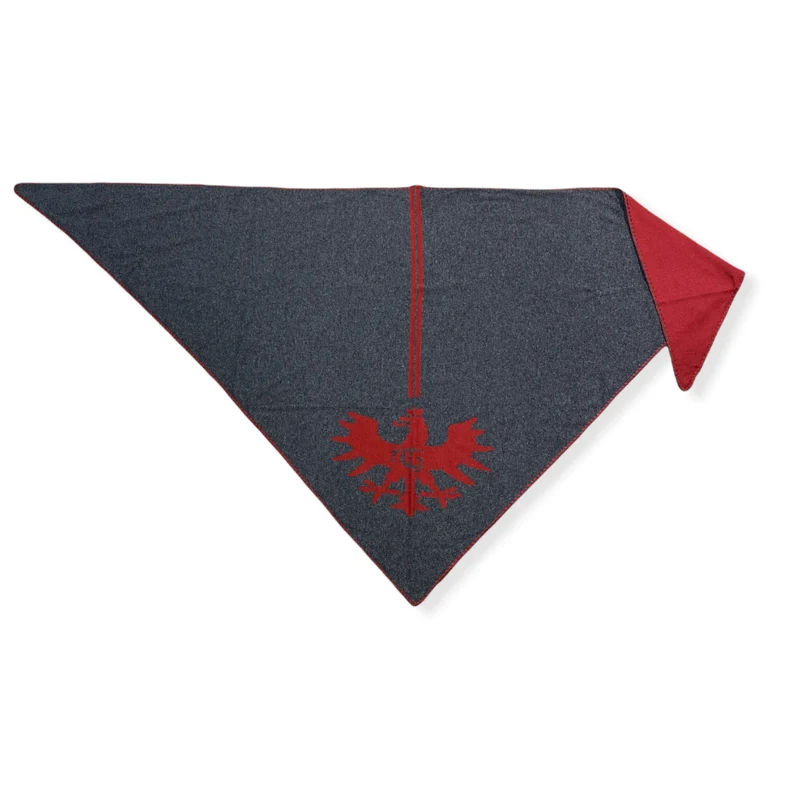 Stola Grau/ Rot