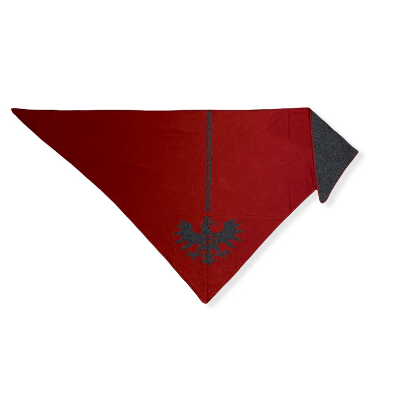 Stola Grau/ Rot