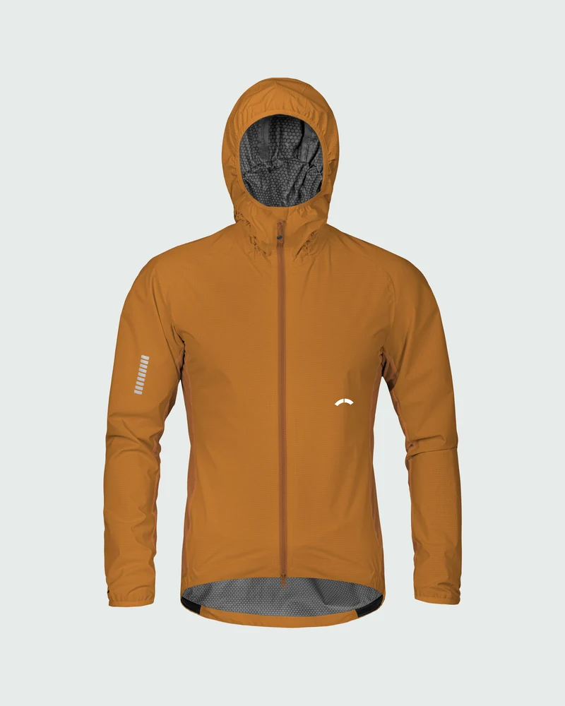 Val Müstair Hard Shell Cycling Hooded Jacket