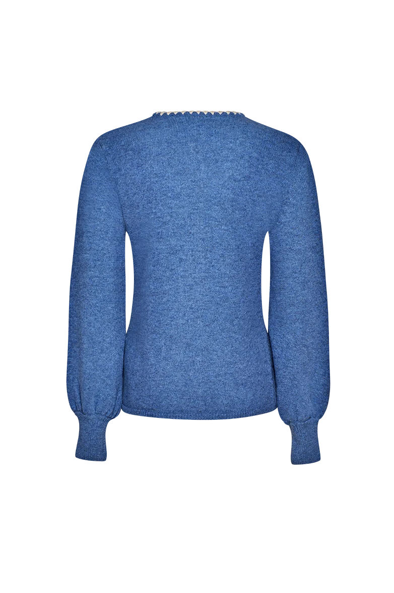 Strickjacke mit Glockenärmel