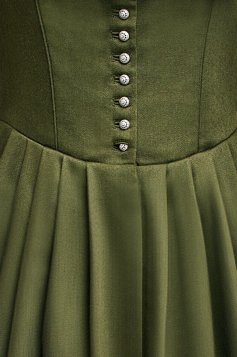 Jagd-Dirndl mit Rotfuchsband