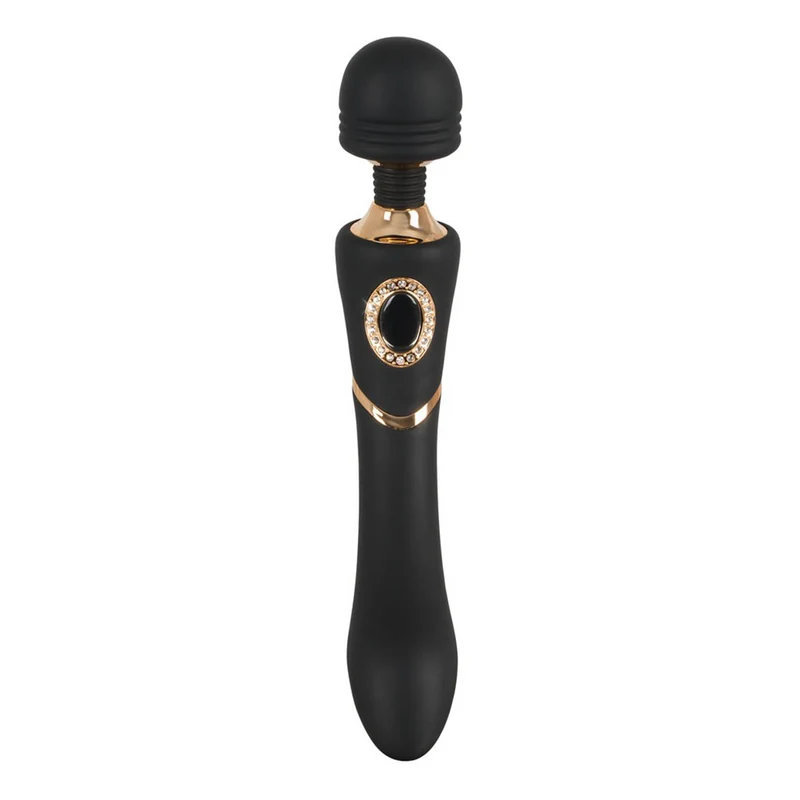 Cleopatra Wand Massagestab in edler Optik mit 10 Vibrationsmodi