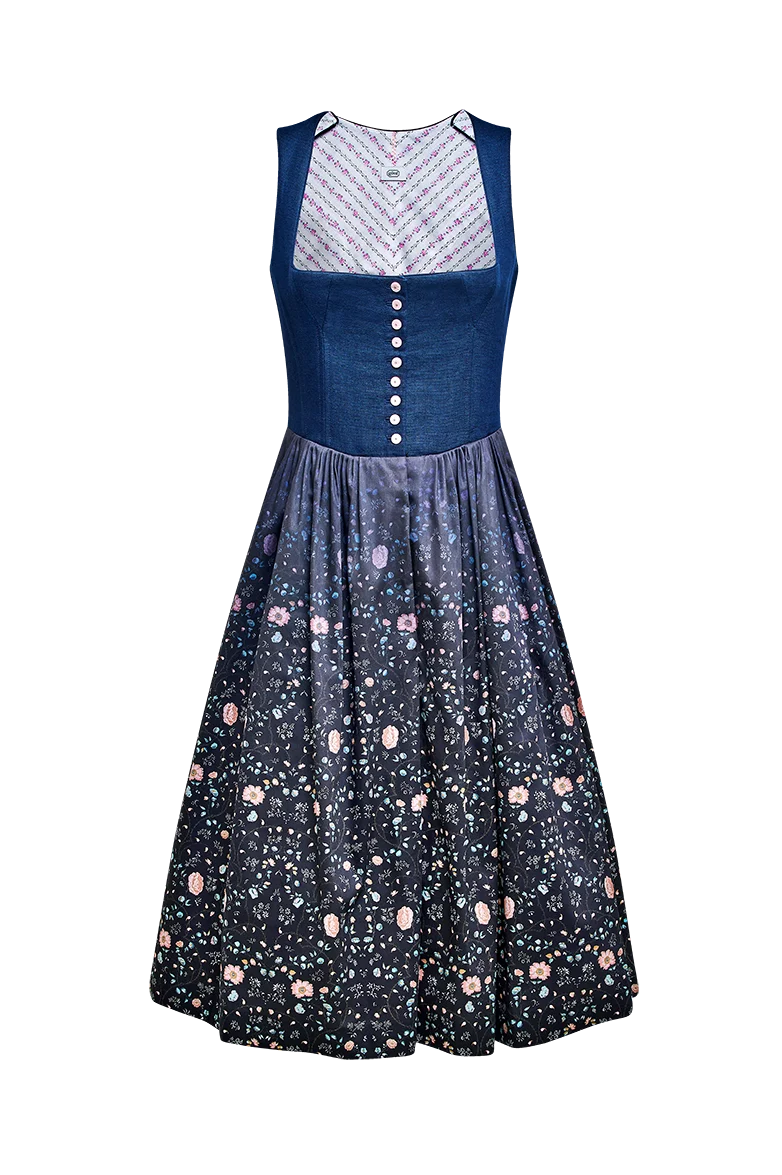 Dirndl mit elegantem Farbverlauf