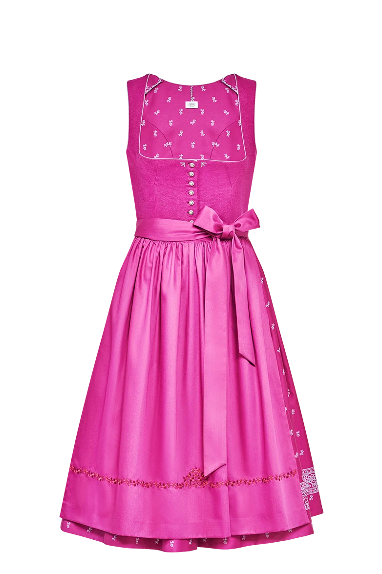 Dirndl mit Modelmuster