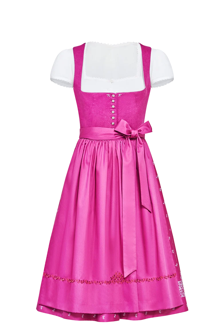 Dirndl mit Modelmuster
