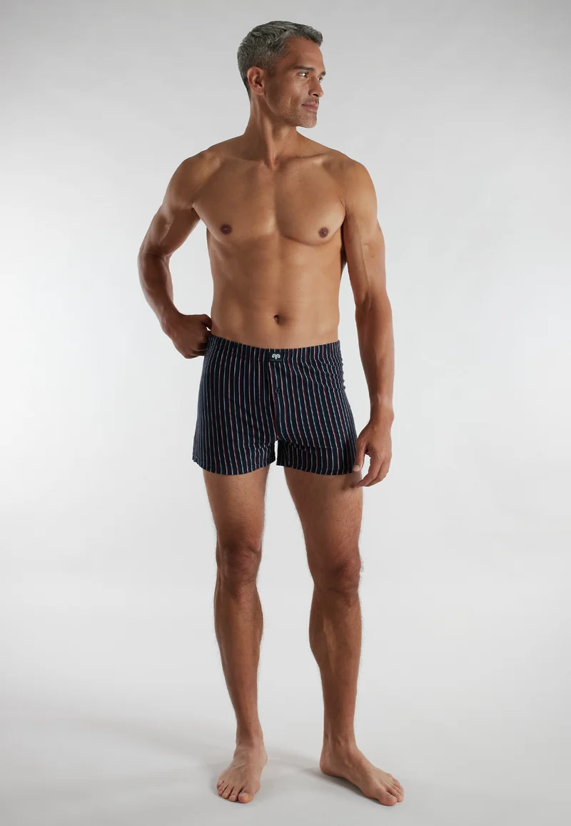 CECEBA Shorts 2er Pack navy-red