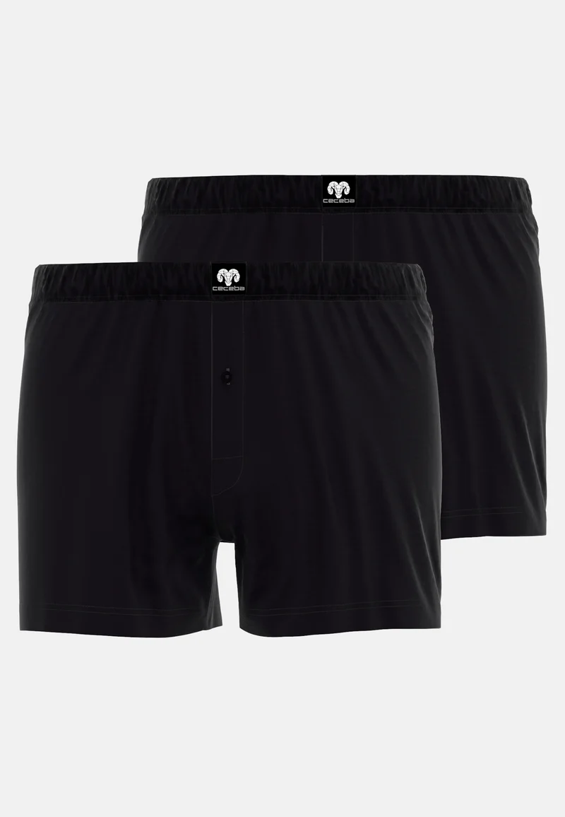 CECEBA Shorts 2er Pack black