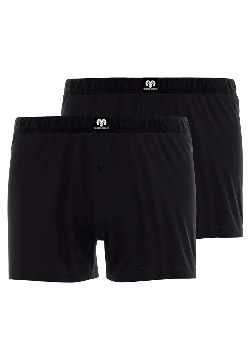 CECEBA Shorts 2er Pack black