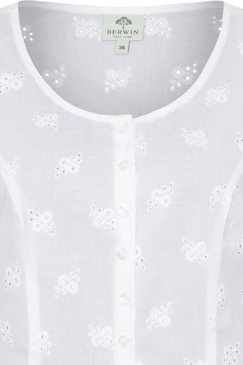 Damen Miederbluse halbarm