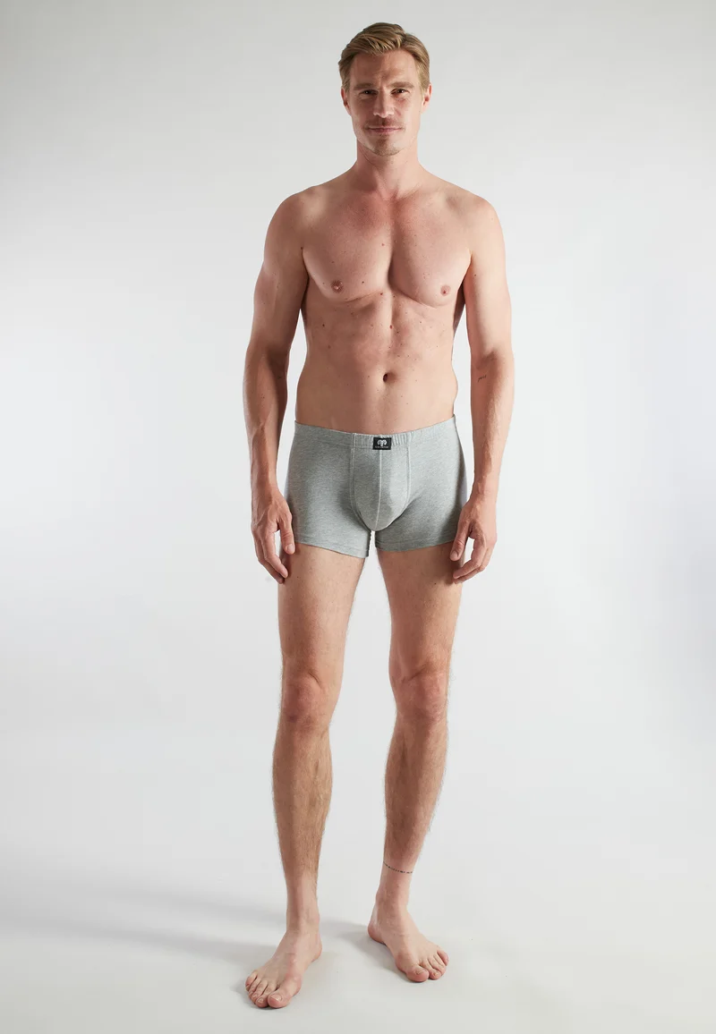 CECEBA Pants 3er Pack grau-dunkel-melange