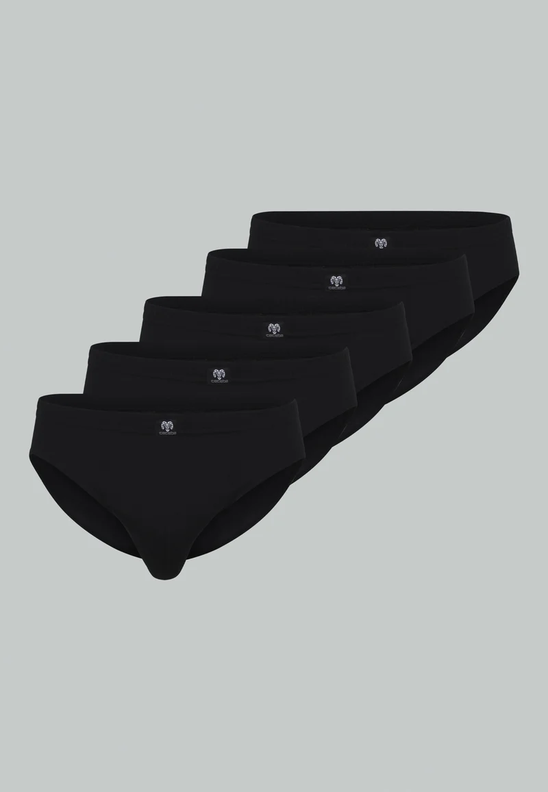 CECEBA Sport Slip 5er Pack black