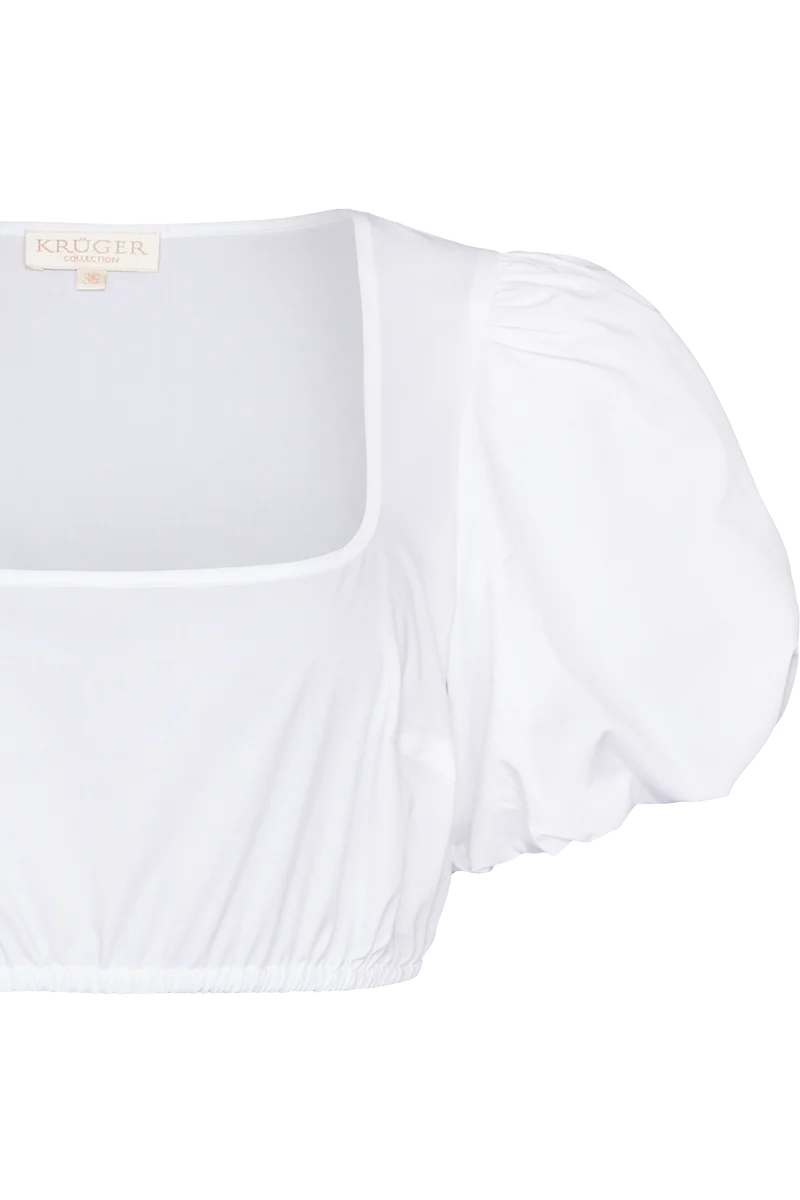 Dirndlbluse in Schlupfform mit Elasthan-Anteil