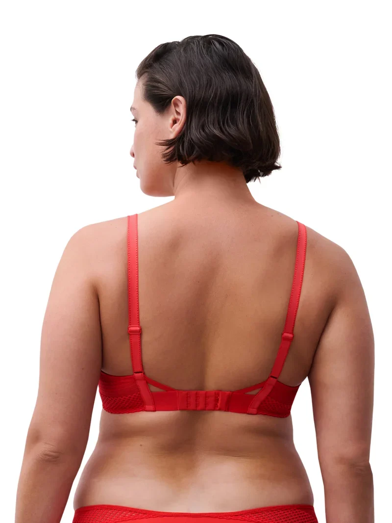 Chantelle - Play Covering Memory Bra Red Cocktail